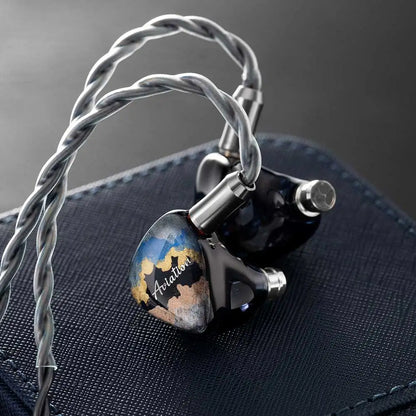 Earphone 3 Knowles BA+1DD Monitor Headphone with Detachable