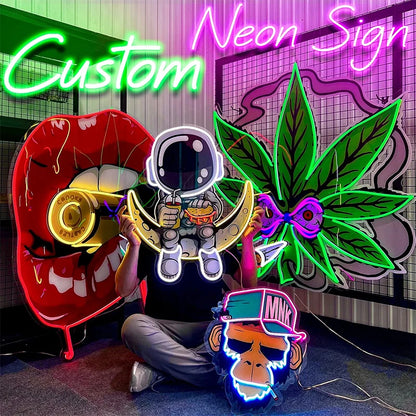 Neon Sign Artwork Acrylic Heart Led Light