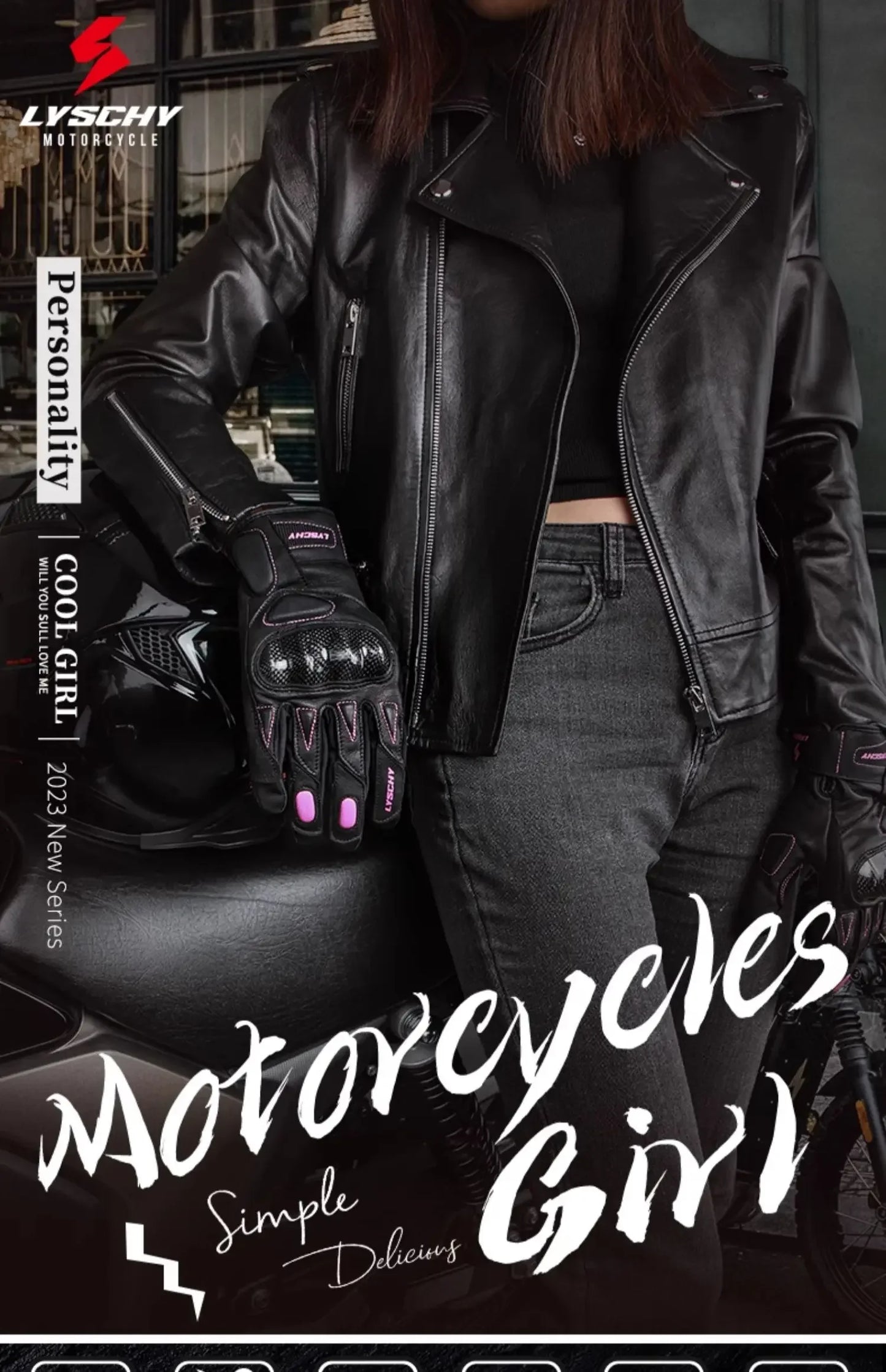 ThermoShield Carbon Fiber Motorbike Gloves