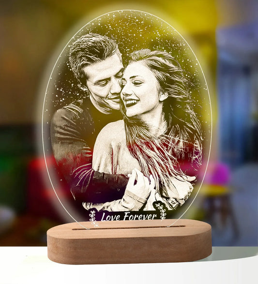 3D Photo Lamp Personalized Custom Photo