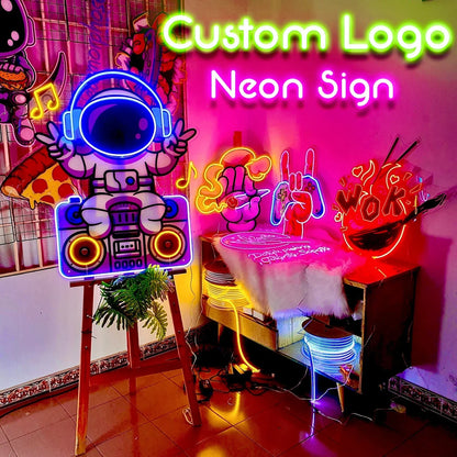 Custom Neon Sign Art Works Heart