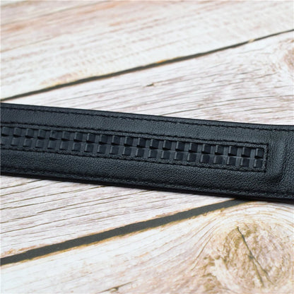 Real Crocodile Genuine Leather Belt Men Black Designer Belts for Men 3.4CM Width Male Strap 100-125CM Luxurious Trouser Belt