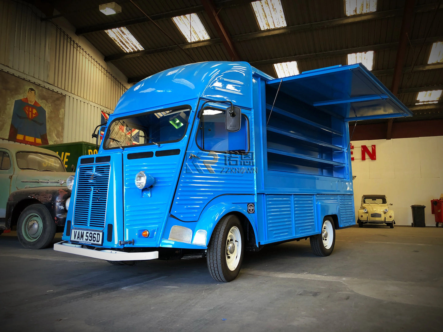 Electric Ice Cream Truck Fast Food Trailer Cart