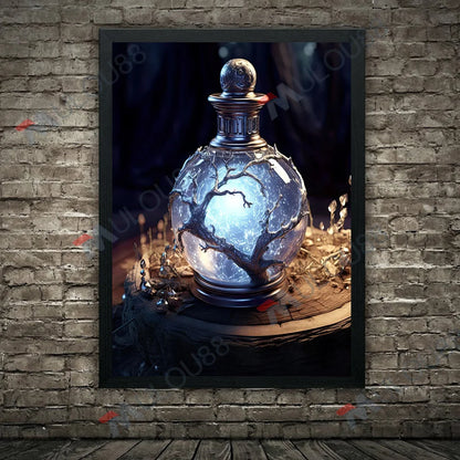 Witch's Elixir: Love & Immortality Canvas Art