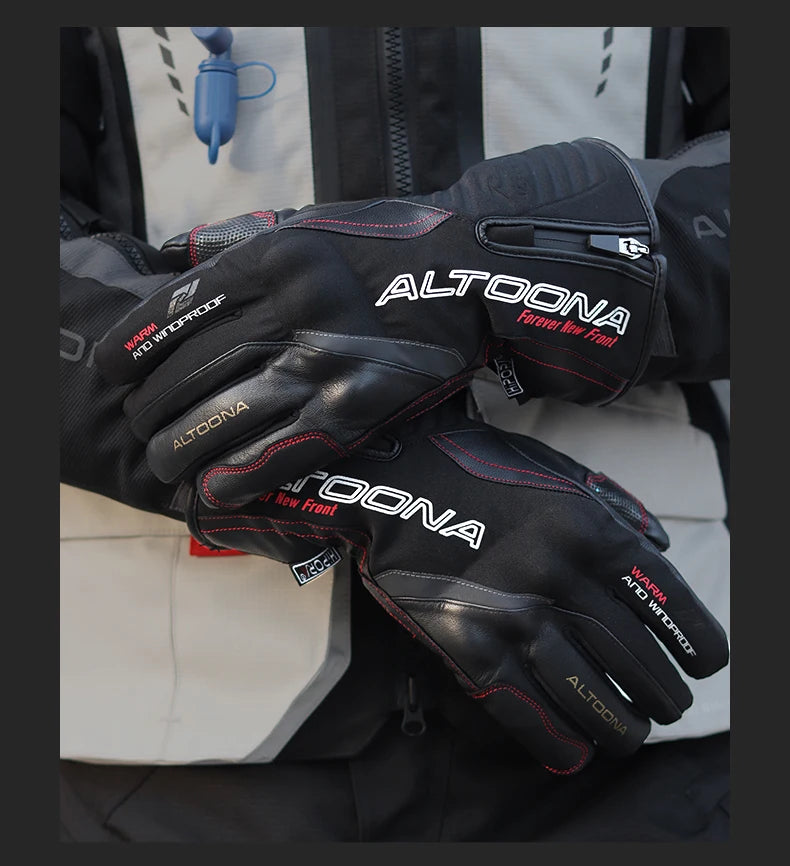 Winter Windproof Touchscreen Motorcycle Gloves