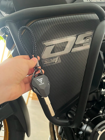 VOGE DS Key Guard: CNC Aluminum Key Cover & Chain