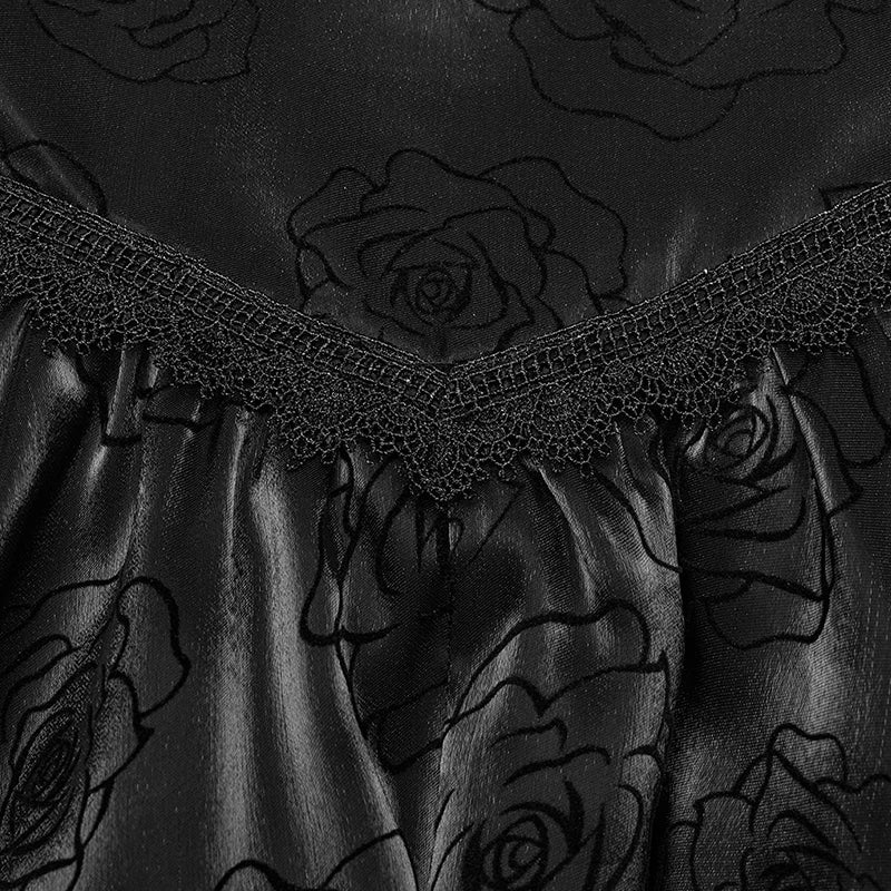 Gothic Skirt Ruffled Edges