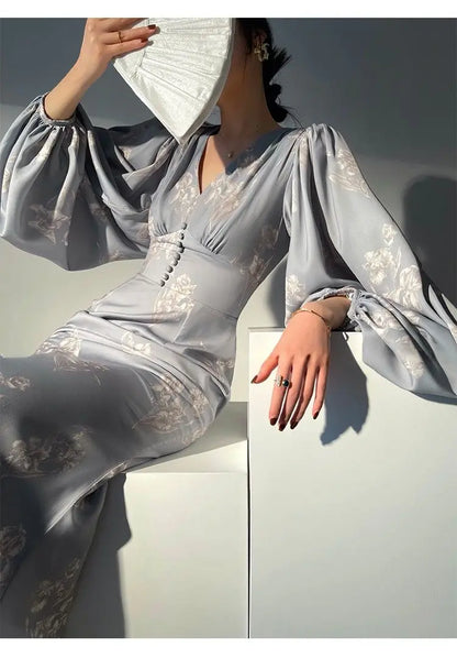 Elegant Mermaid Vintage Dress for Women