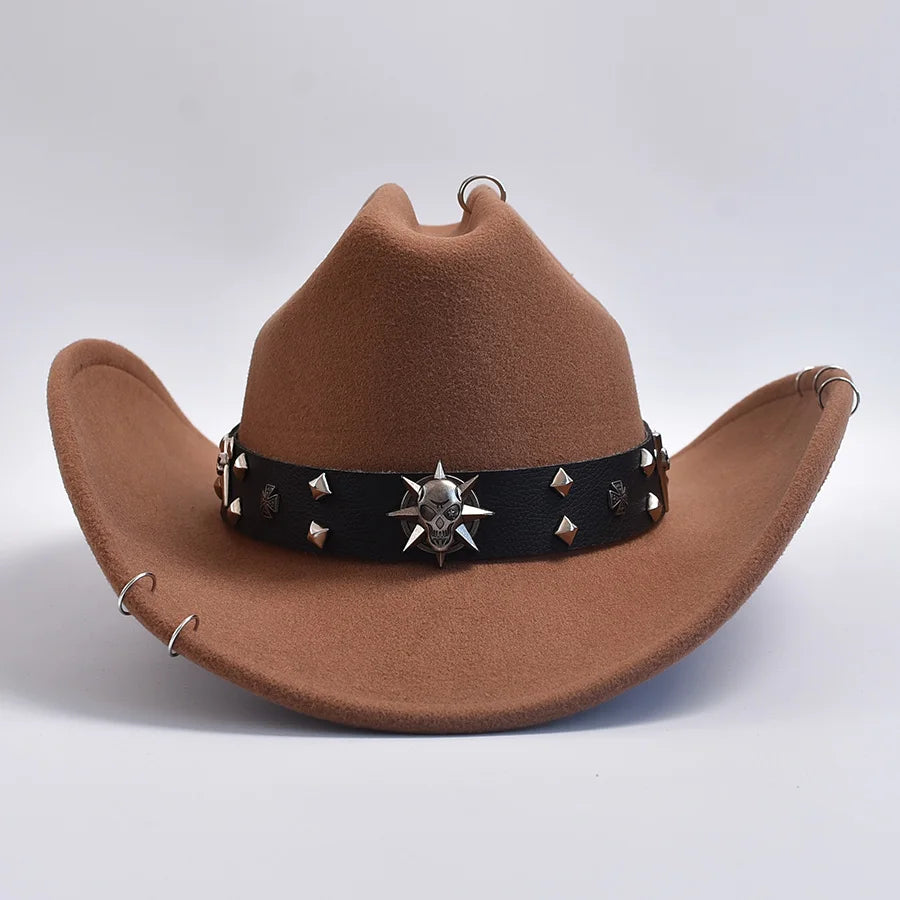 Roll Brim Cowboy Hat — 9 Colors