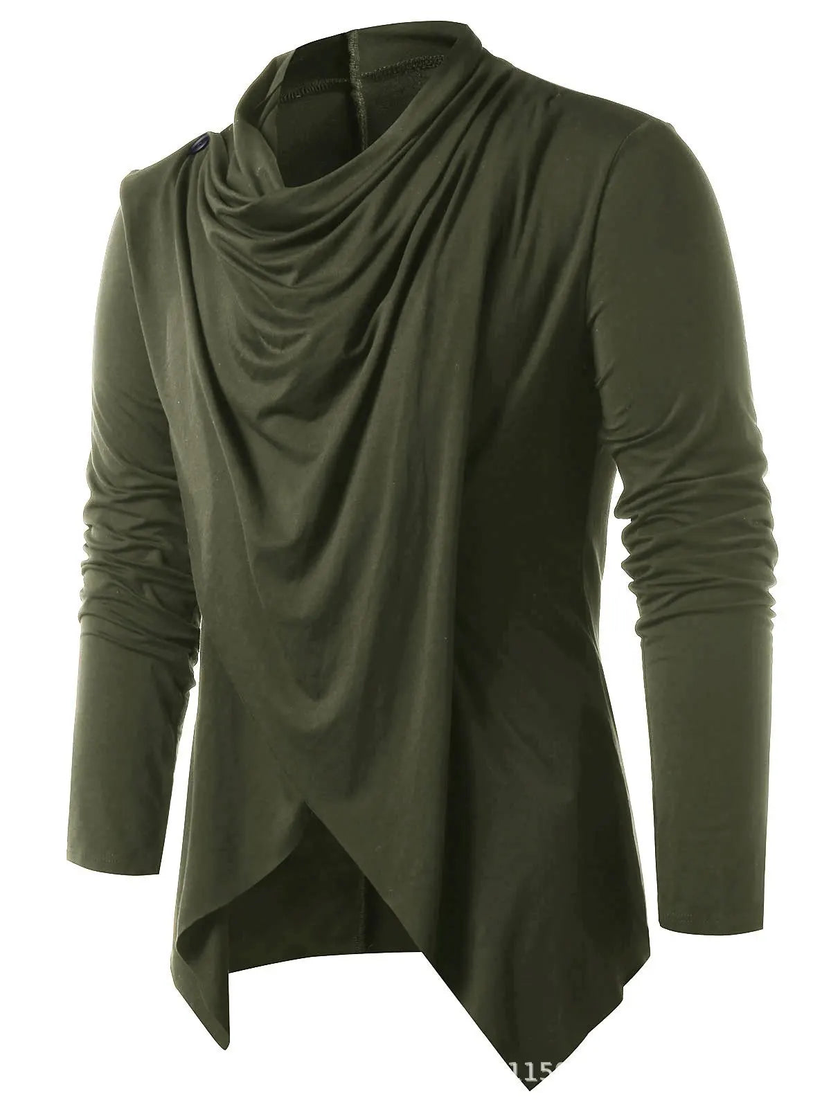 Chic Men’s Solid Cardigan: Casual Style Essential