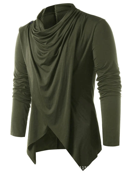 Chic Men’s Solid Cardigan: Casual Style Essential