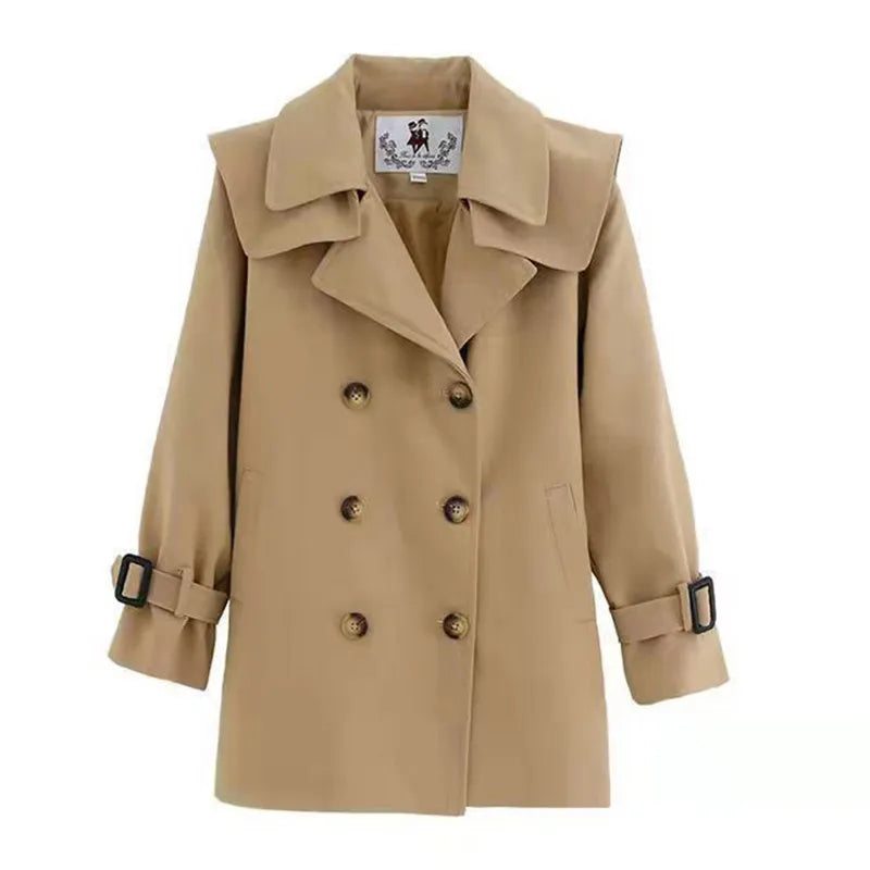 Girls Windbreaker Trench Coat