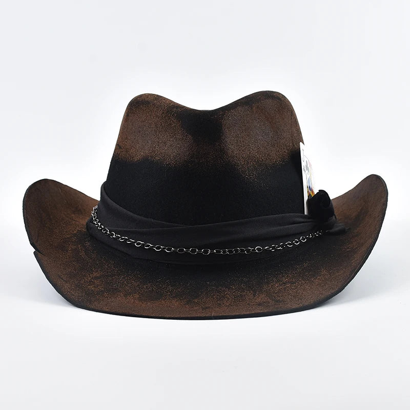 Vintage Gentleman Cowboy Hat