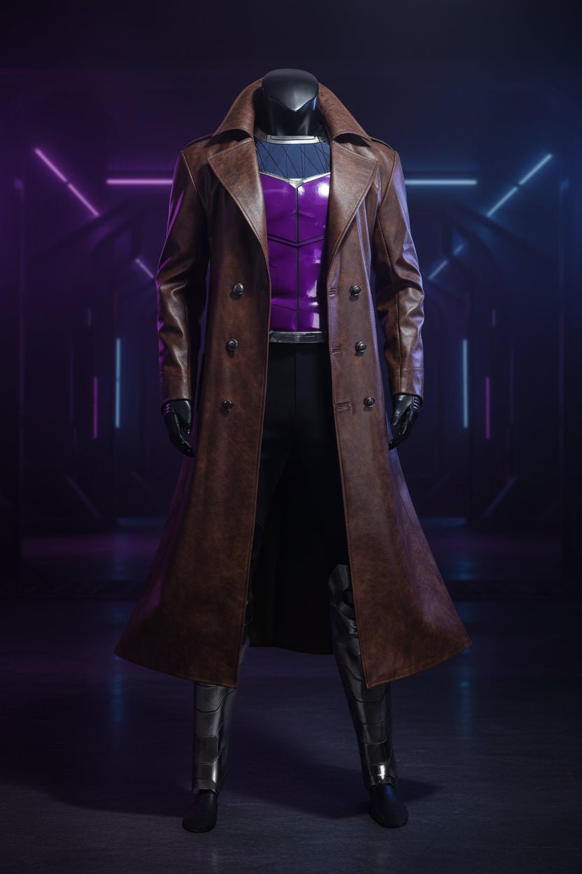 Gambit X-Men Cosplay Costume — Full Set