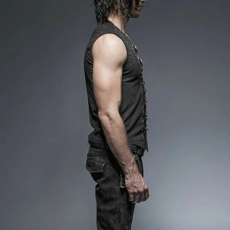 Men's Medieval Renaissance Vest Pirate