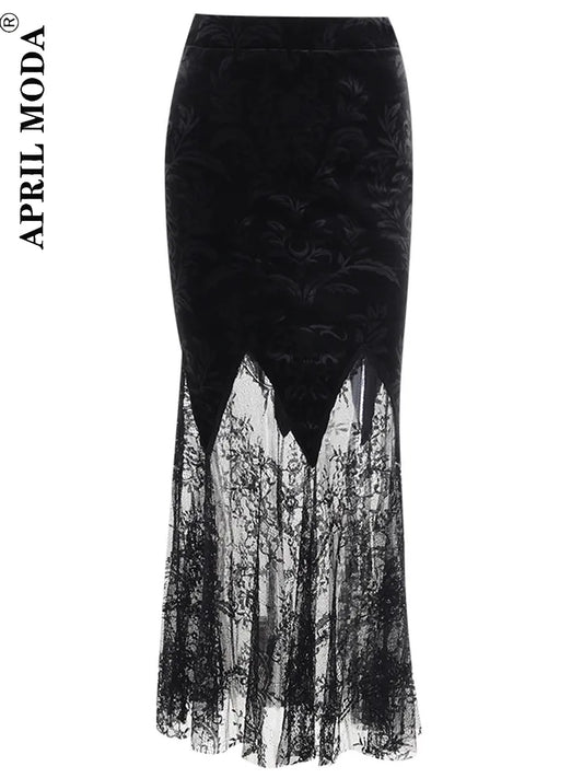 Witchy Midi Long Skirts