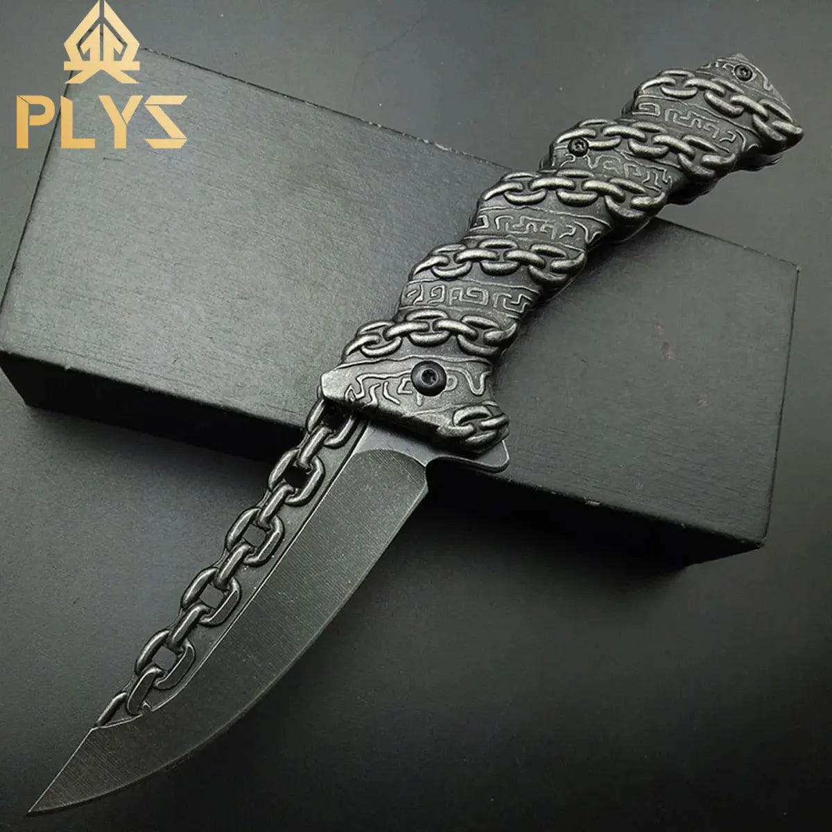 AdventureEdge: Steel Folding Knife for Outdoors