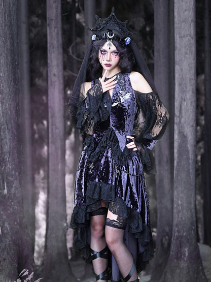 Gothic Long Sleeve Blouse Fashion