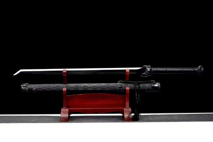 Tang Horizontal Sword - Handmade Manganese Steel Blade