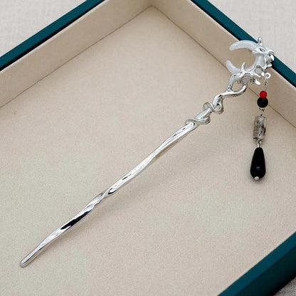 Vintage Moon Tassel Hair Sticks for Elegant Women