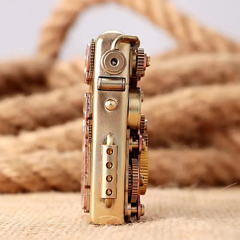 Mechanical Creative Pure Copper Kerosene Lighter Steampunk