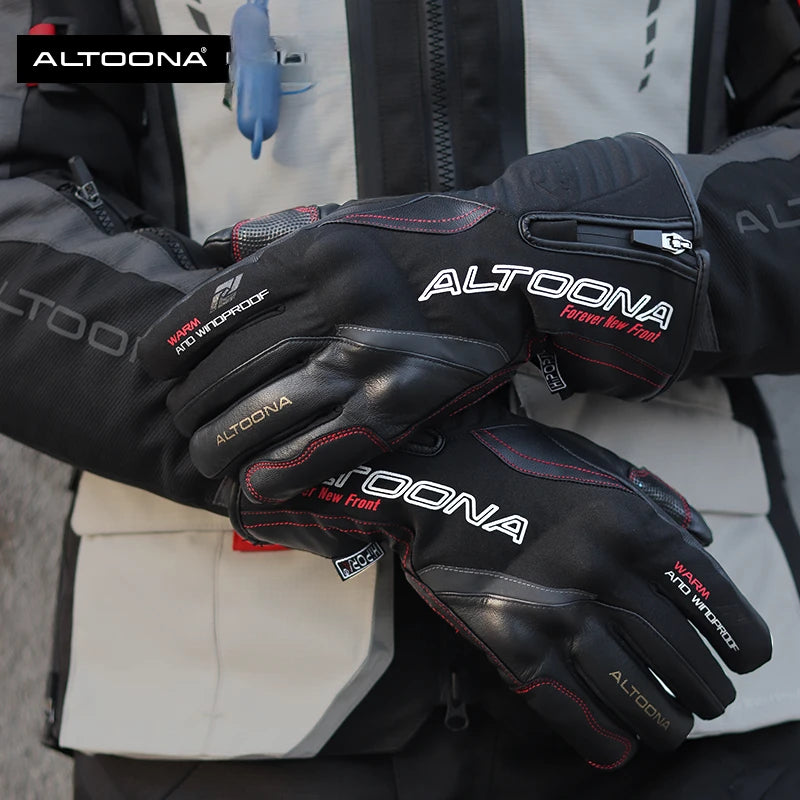 Winter Windproof Touchscreen Motorcycle Gloves