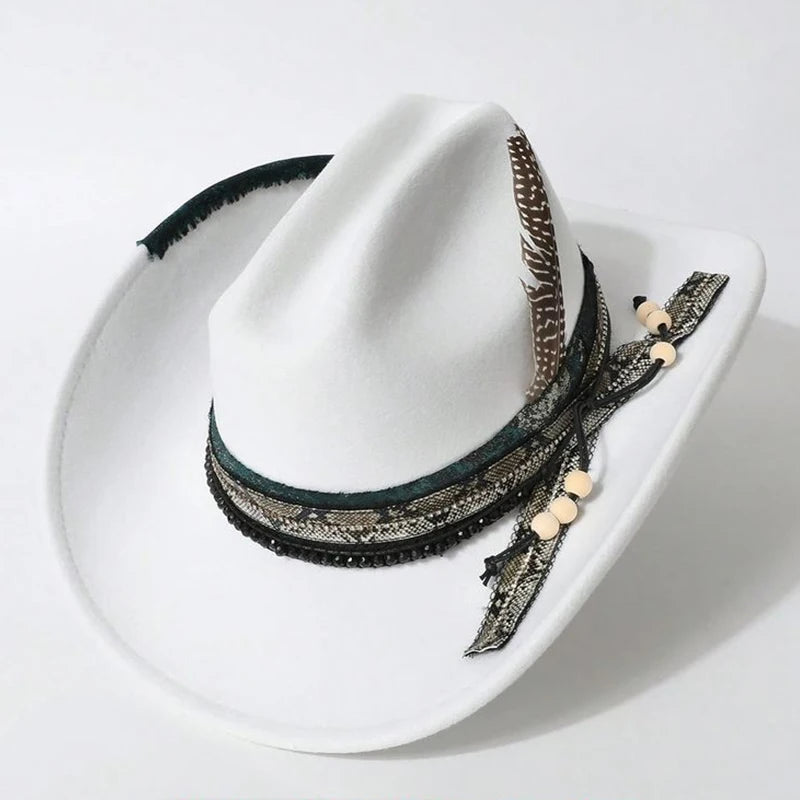 Handmade Suede Fedora Hat — Vintage Jazz