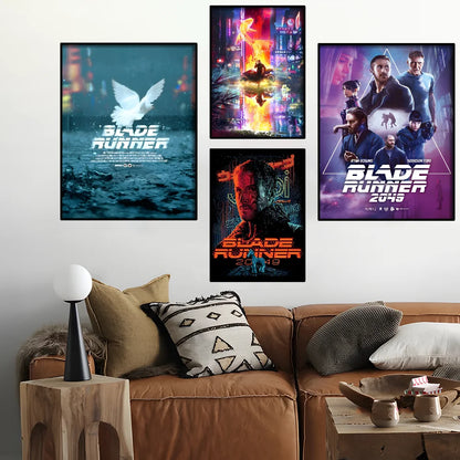 Blade Runner 2049 Poster Self-adhesive Art Waterproof
