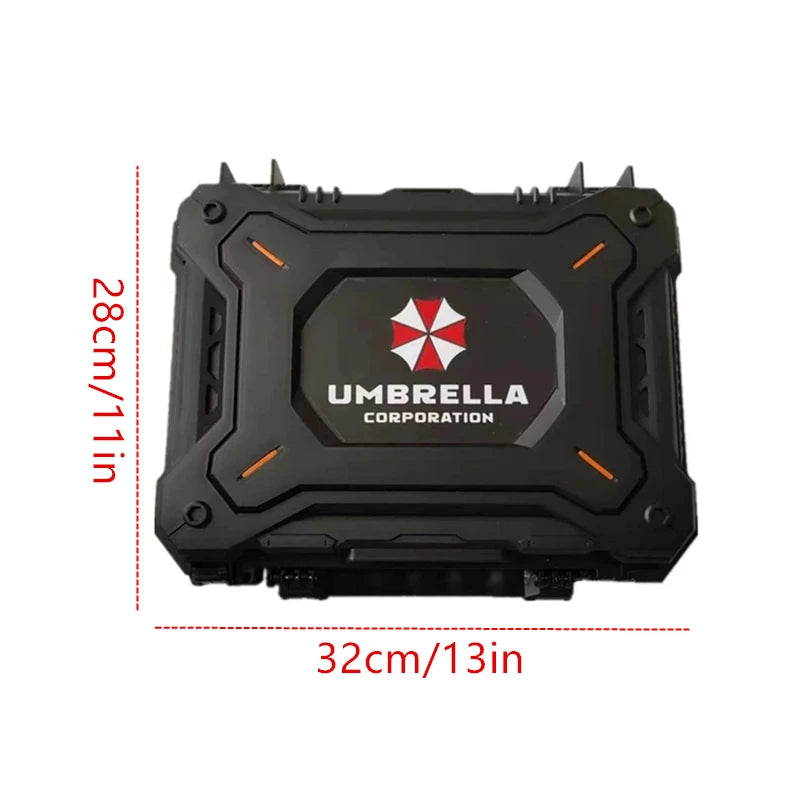 Umbrella Corporation Sealed Safety Case — Biohazard Airtight Toolbox