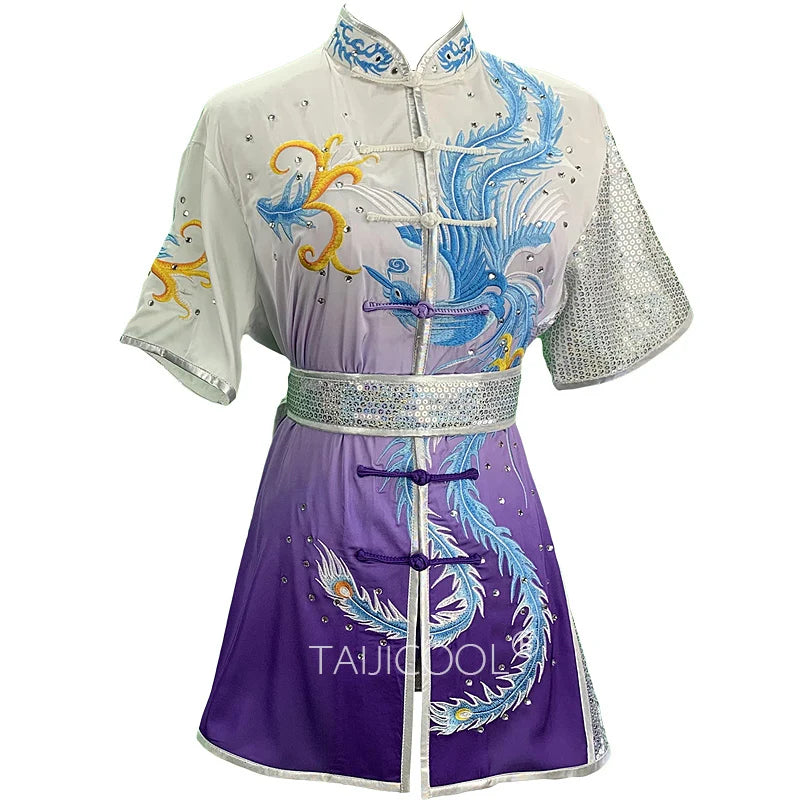 Routine Uniform Kungfu Costume for lady