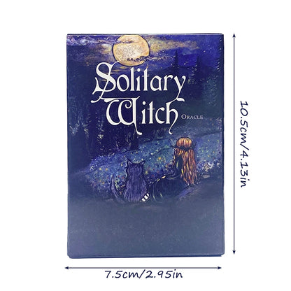 The Solitary Witch Oracle Card Tarot Prophecy Fate