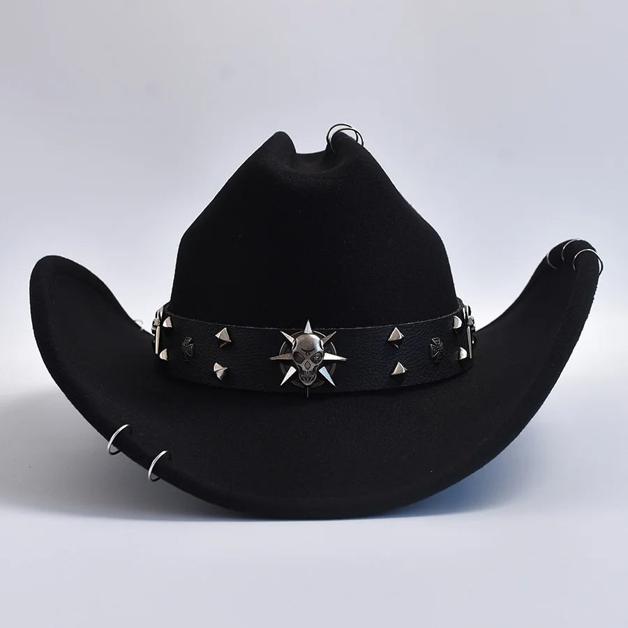 Roll Brim Cowboy Hat — 9 Colors