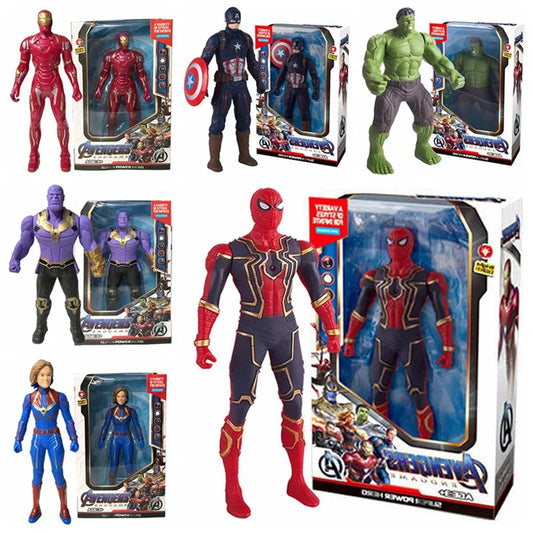 Collectible Superhero Action Figure Toy Luminous
