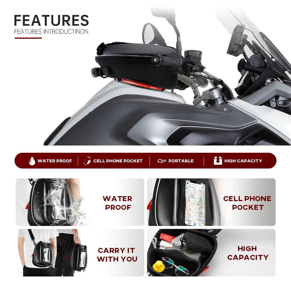 SavageSwift Tank Bag for Suzuki Motorcycles