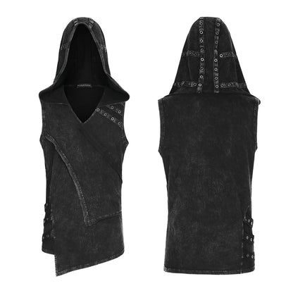 Rogue Knit Hooded Vest for Men