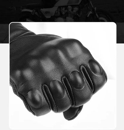 Rider's Choice: MotoGuard Leather Gloves