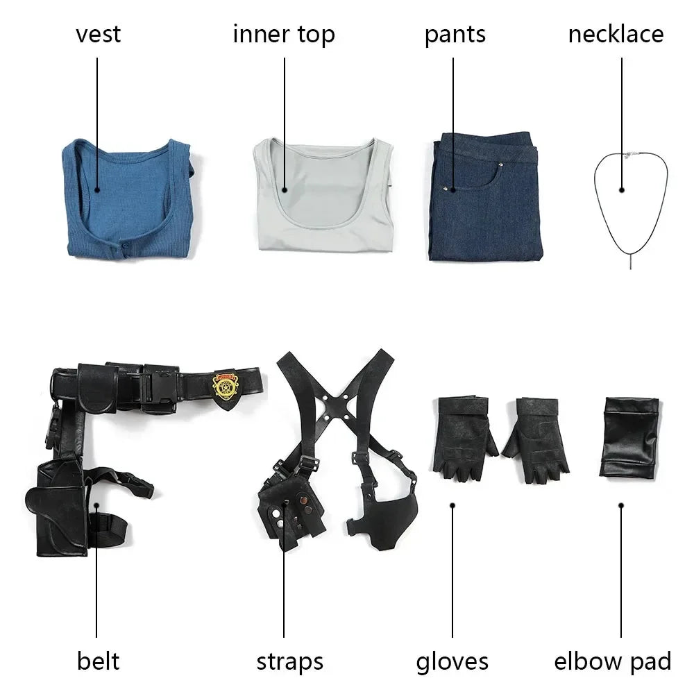 Jill Valentine Cosplay Costume — Resident Evil 3