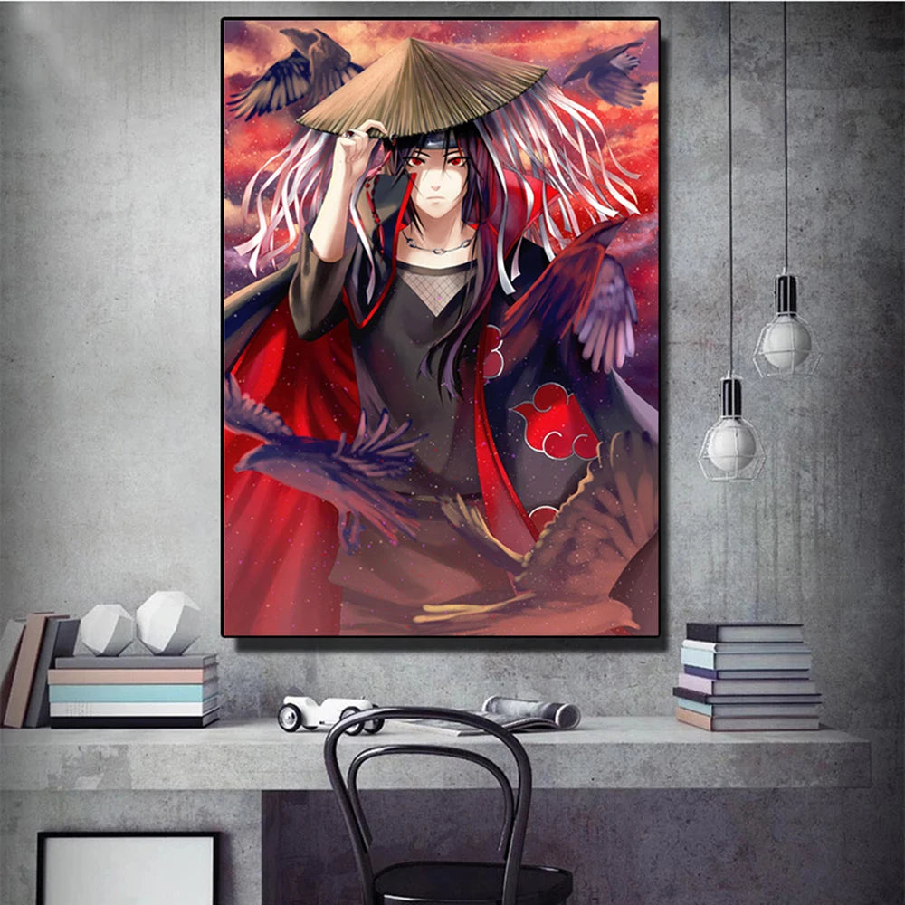 HD Naruto Uchibo Sasuke Itachi Posters Wall