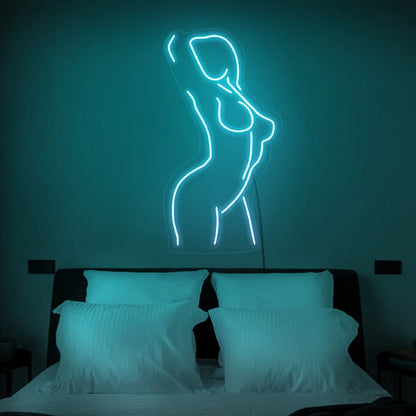 Woman Body Neon Sign