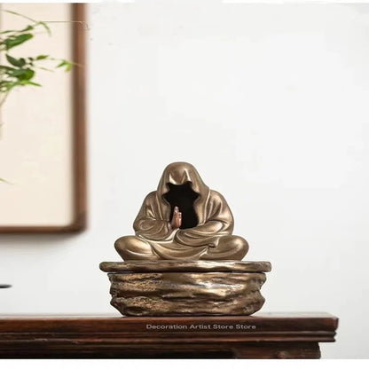 Zen Harmony Ceramic Incense Burner & Decor Holder