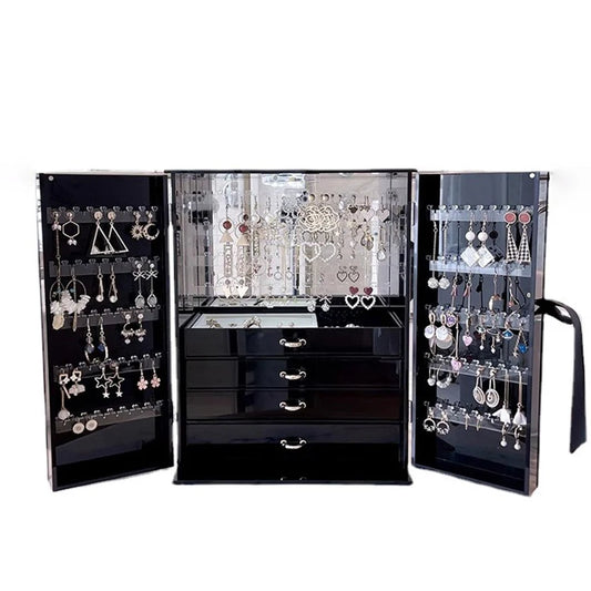 Acrylic Jewelry Boxes Accessories Storage