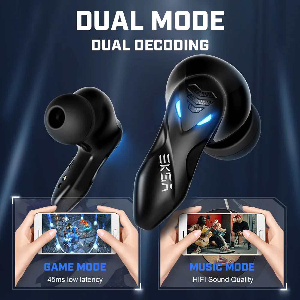 Gaming Earphone Bluetooth 5.0 Wireless