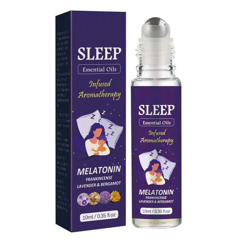Sleep Bliss: Lavender & Bergamot Essential Oil Roller