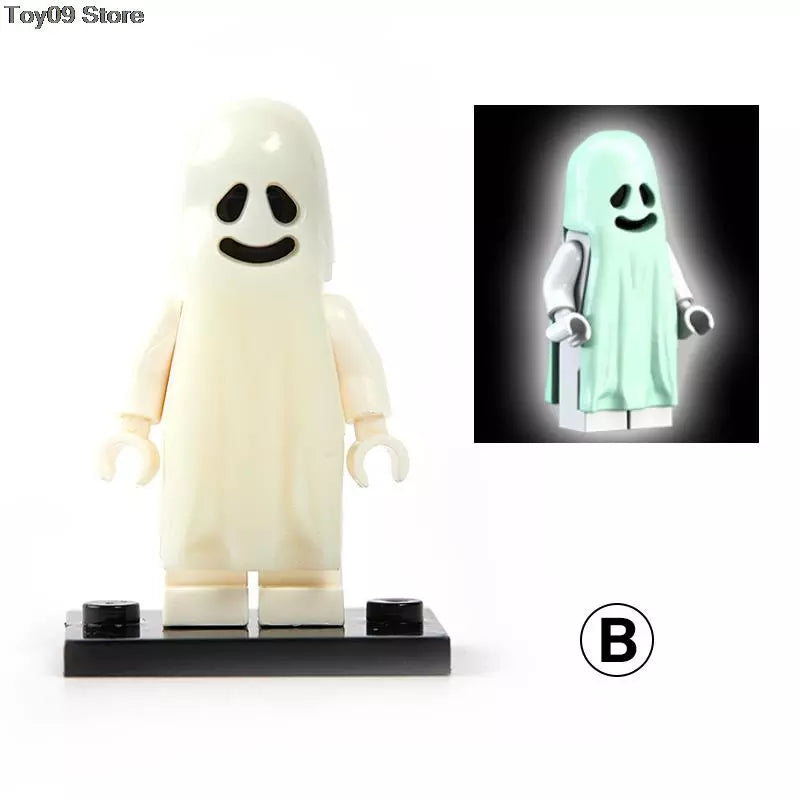 Building Blocks Luminous Smiling & Crying Ghost