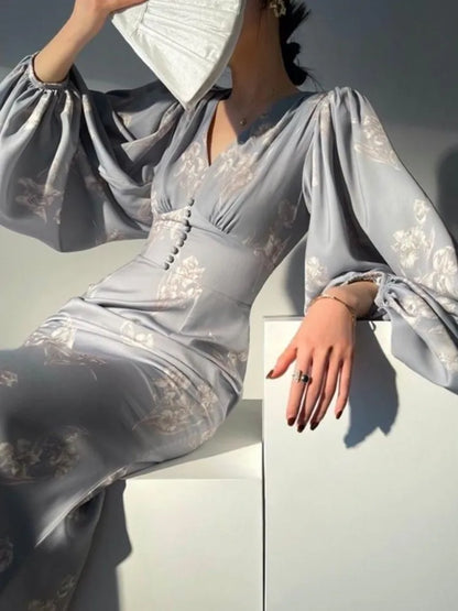 Elegant Mermaid Vintage Dress for Women