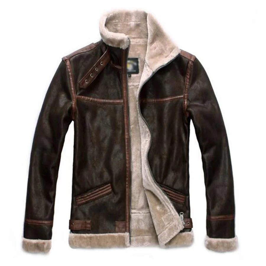 Biohazard Resident 4 Leon S Kennedy Costume Leather Coat