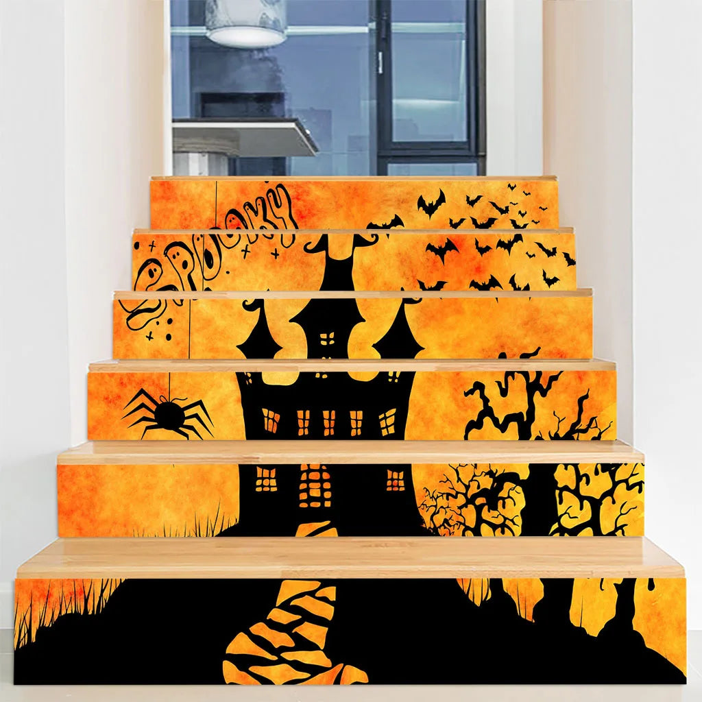 Happy Halloween Stair Stickers