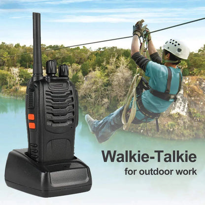 Walkie-talkie Long-distance Professional Civil Outdoor Go On Road Trip Auto One-button Frequency Matching Hand-held Walkie Talki