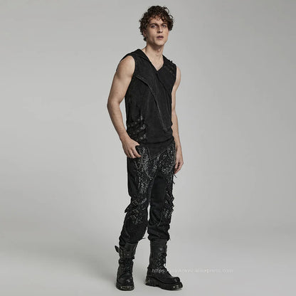 Rogue Knit Hooded Vest for Men