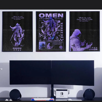 Omen Canvas Print Painting Mural Posters